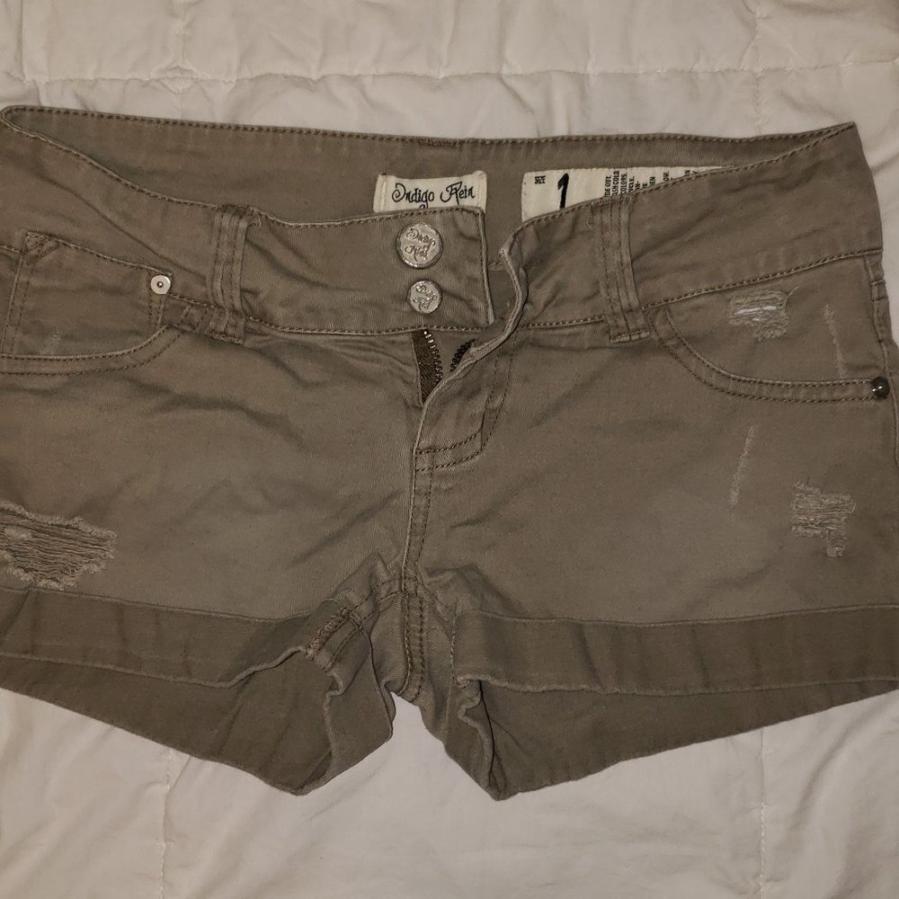 Indigo Rein Chino Shorts